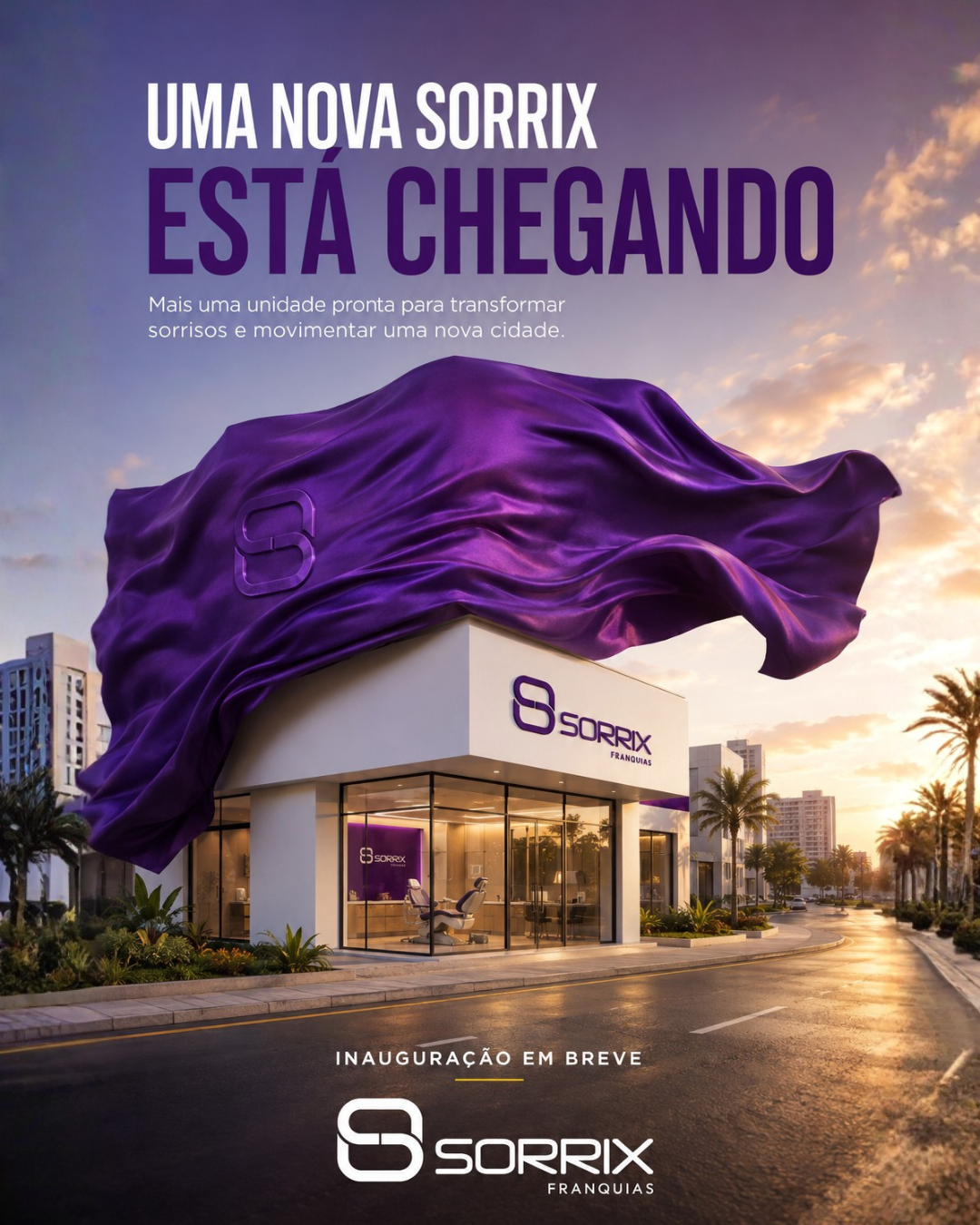 Sorrix Franquias · Design de post 01