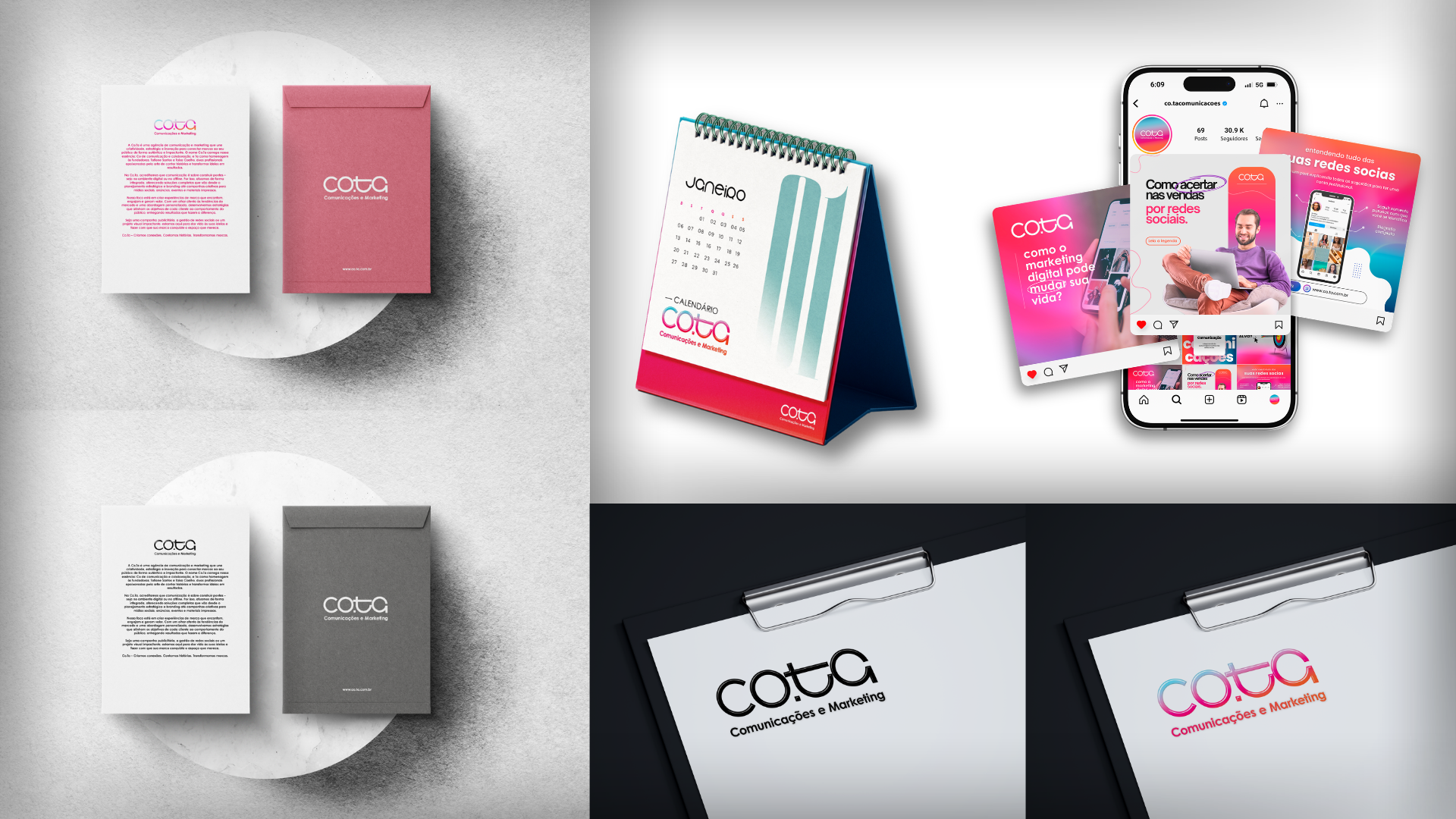 Co.ta Comunicações · Identidade visual 09