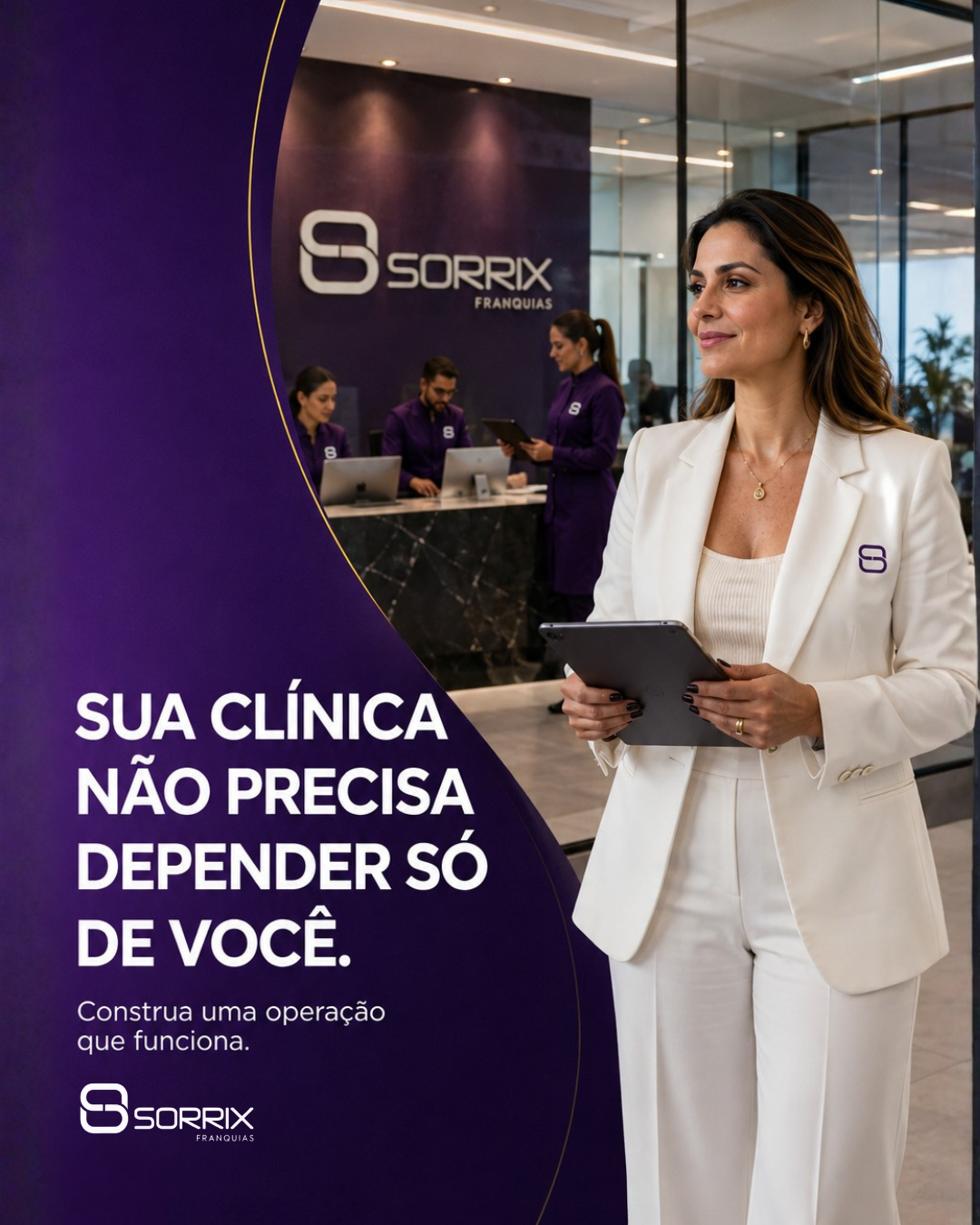 Sorrix Franquias · Design de post 06