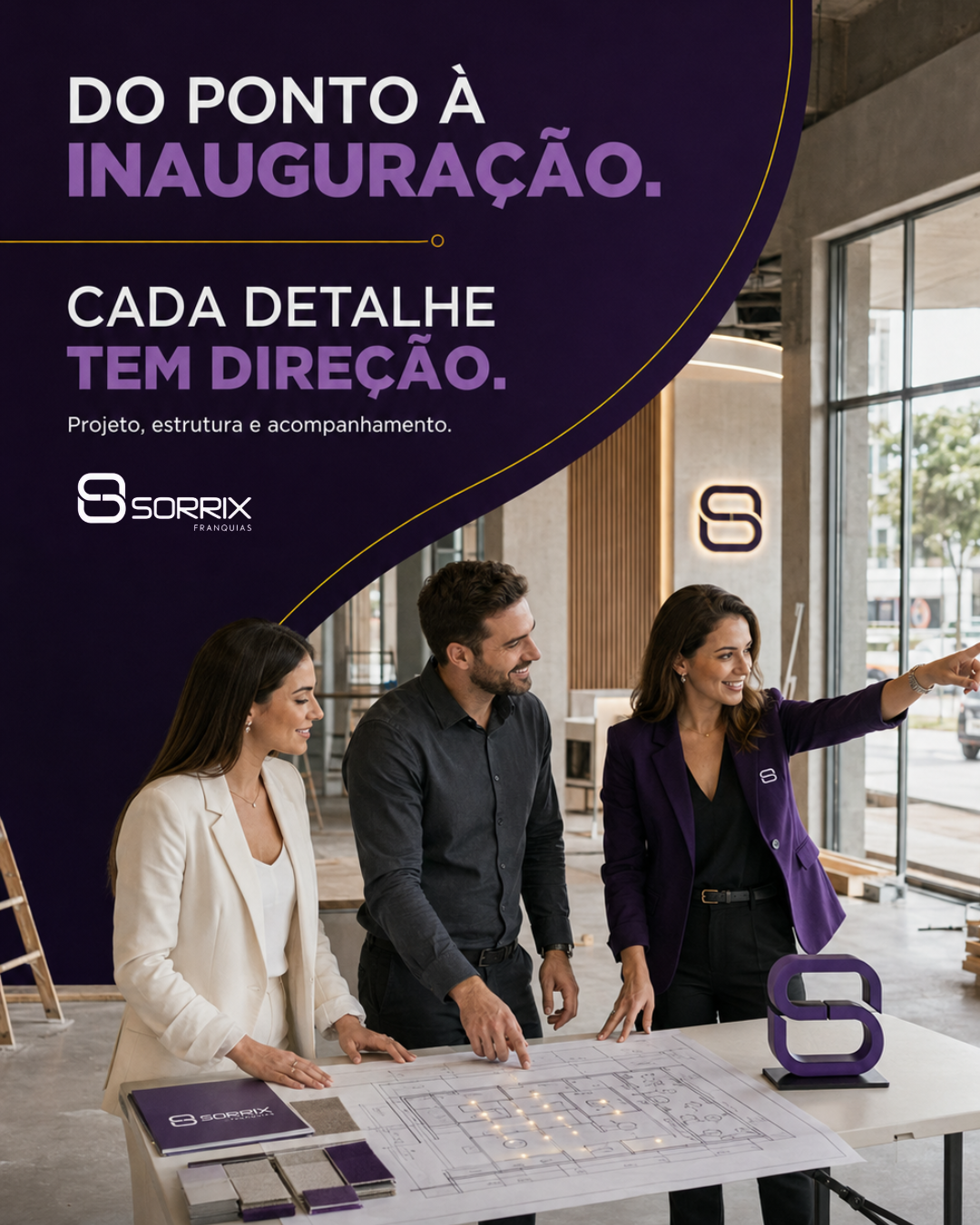Sorrix Franquias · Design de post 09